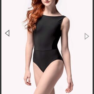 Eleve Dancewear Black Leotard